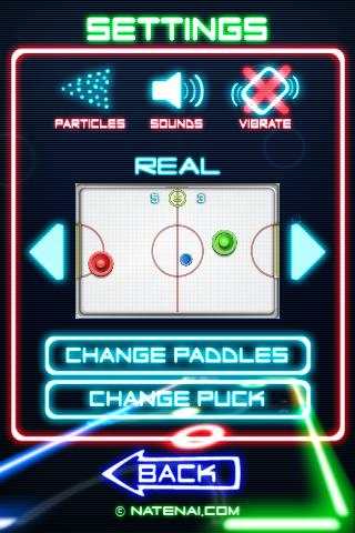 Glow Hockey 2 screenshot 3