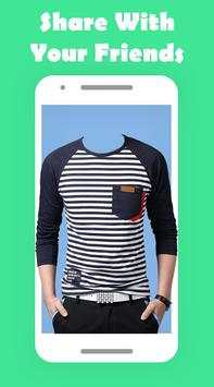 Man T-Shirt Photo Suit screenshot 4