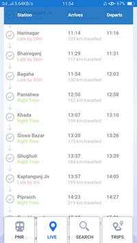 Indian Live Train Search App screenshot 5