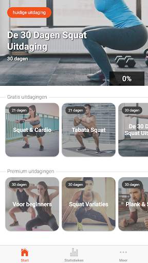 De Squat Challenge - 30 Dagen Squat Uitdaging screenshot 1