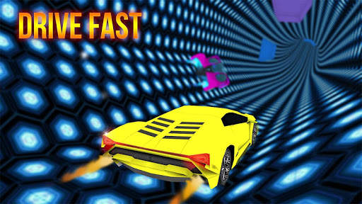 Free Car Driving: Tunnel Rush Game screenshot 1