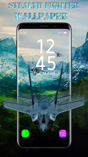 Stealth Fighter APUS Live Wallpaper screenshot 2