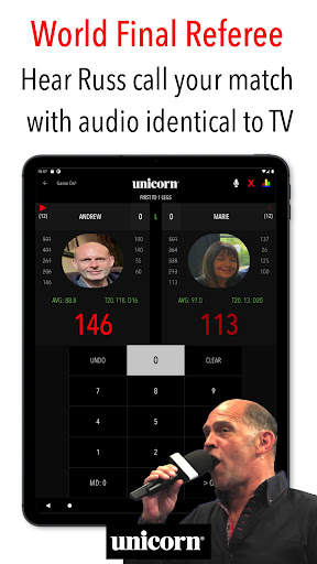 Russ Bray Darts Scorer Pro screenshot 1