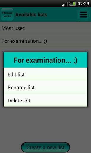 Phrasal verbs screenshot 5
