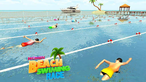 Women Beach Swimming Pool Racing Pro screenshot 1