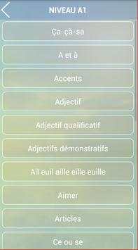 Apprendre Le français screenshot 3