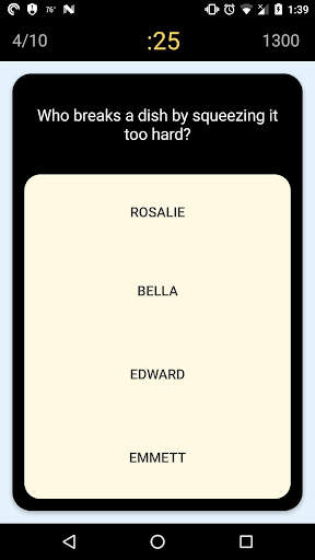 Twilight Movie Trivia - Triviabilites screenshot 2