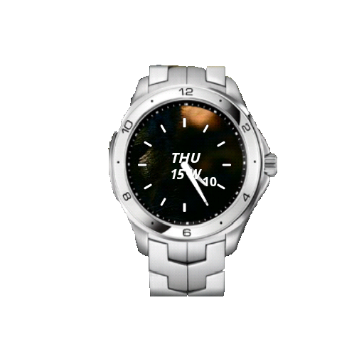 Metal Watch Widget Time icon