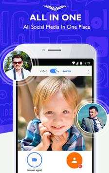 Messenger video call - All In one screenshot 1