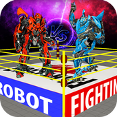 Super Car Robot Ring Fighting 2018 icon