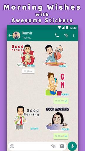 Good Morning Stickers for WhatsApp - WAStickerApps screenshot 1