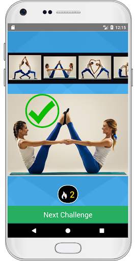 Yoga Challenge App 1 تصوير الشاشة