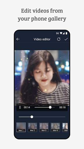 Blur Video Recorder & Camera, Blur Video Effects screenshot 3