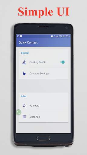Quick Call (Quick Contact) 3 تصوير الشاشة