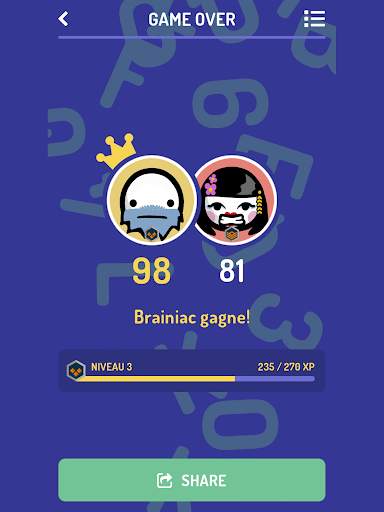 Brainito - Mots vs Chiffres screenshot 6