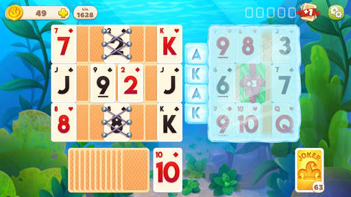 Undersea Solitaire Tripeaks screenshot 8