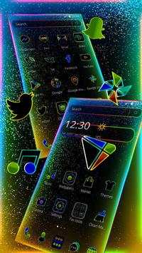 LED Light Border launcher Theme screenshot 4