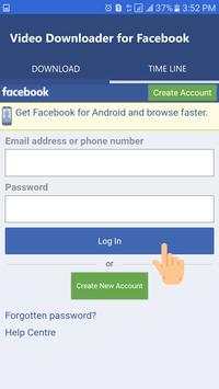 Video Downloader For Facebook screenshot 1
