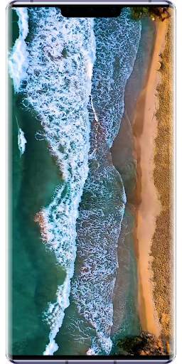 Amazing Sea wave  on live wallpaper beach waves screenshot 2
