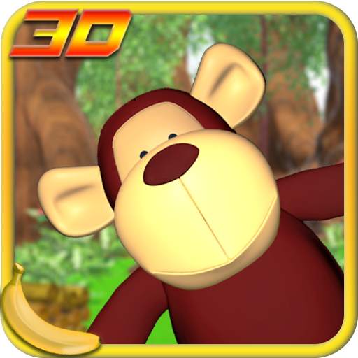 Jungle Monkey Fruit 3D Games 1.0