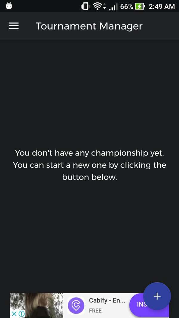 Tournament Manager screenshot 2