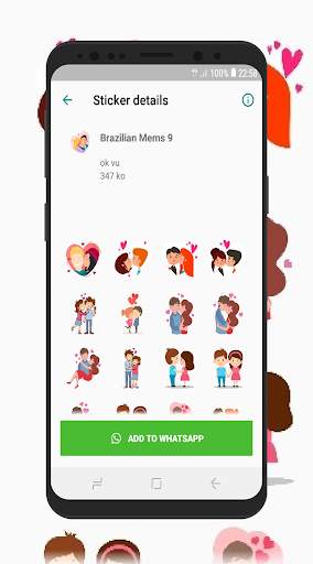 Kiss Stickers for Whatsapp 2020 screenshot 2