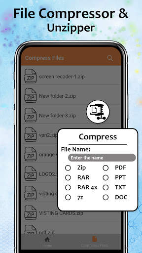 Zip maker File Compressor screenshot 5