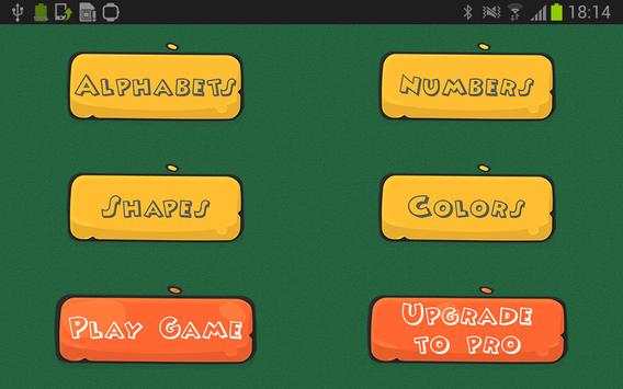 Toddler Tutor-kid learning app screenshot 1