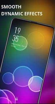 Fantasy colored ball live wallpaper | light color screenshot 4