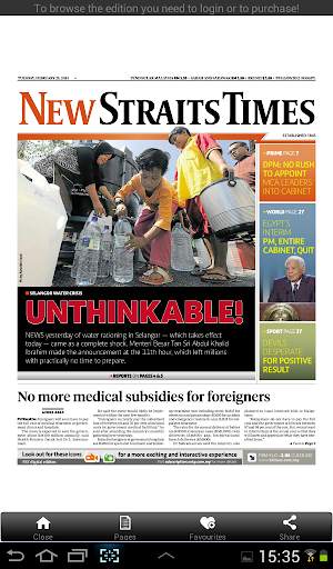 New Straits Times ePaper screenshot 10
