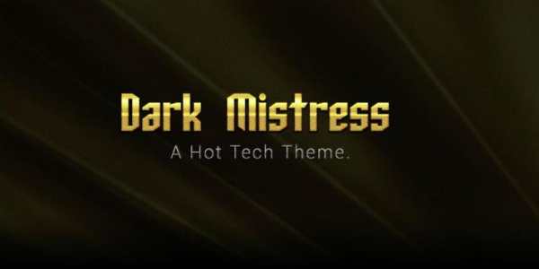 Dark Sex Miss Theme screenshot 1