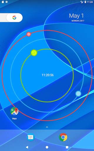 Clock Neon Live Wallpaper screenshot 3