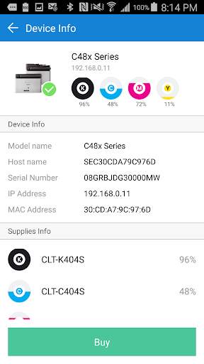 Samsung Mobile Print screenshot 5