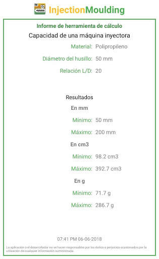 i-moulding: moldeo por inyección,injection molding screenshot 4