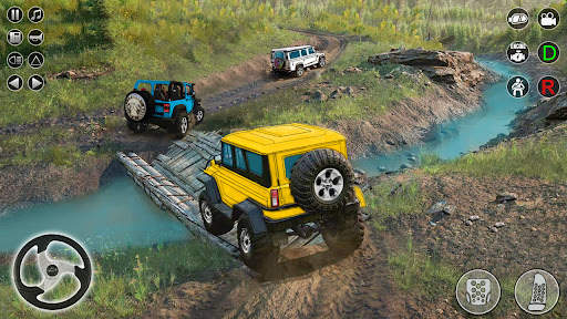 Offroad Jeep Drive (เกมแข่งรถ) screenshot 4