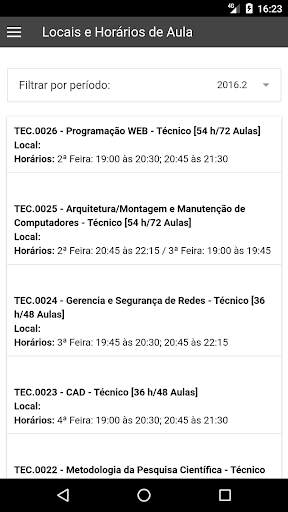 SUAP Mobile - IFMA screenshot 5