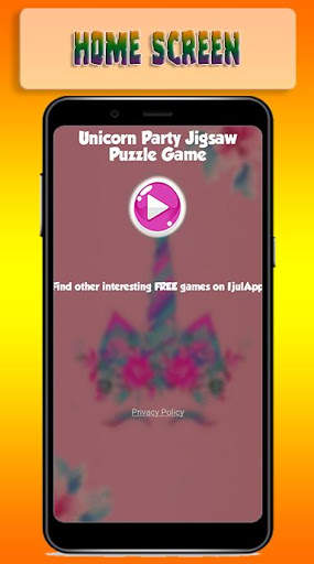Unicorn Party Jigsaw Puzzle Game screenshot 2