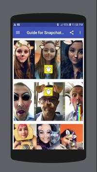 Guide for Snapchat 4 تصوير الشاشة
