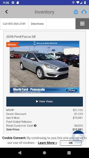 World Ford Pensacola screenshot 4