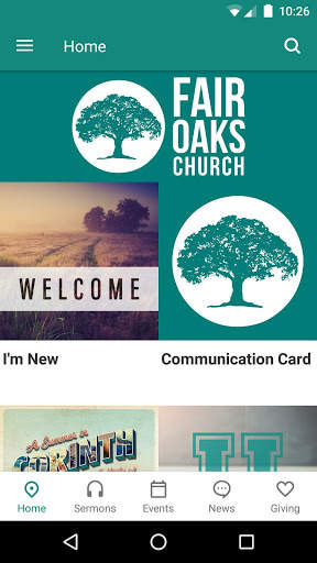 Fair Oaks Church App screenshot 1