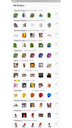 HB Stickers - Figurinhas para WhatsApp screenshot 5