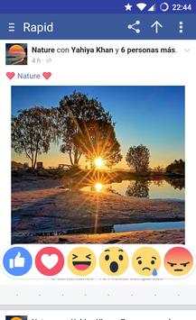 Rapid for Facebook Lite screenshot 1