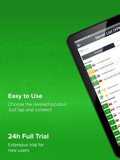 Unlimited VPN app - Simple and easy to use - ibVPN screenshot 7