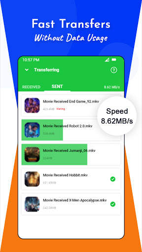 File transfer app, Files, Share Karo :Jander Files screenshot 6