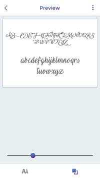 Calligraphy Fonts free Style screenshot 5
