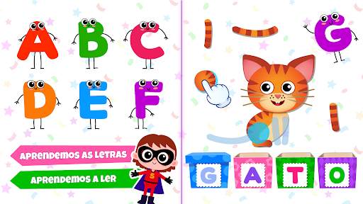 ABC para crianças! Alfabeto! screenshot 1