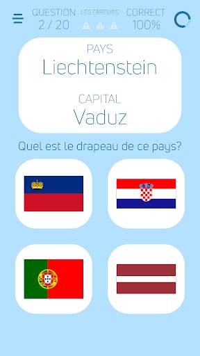 Drapeaux - Des pays - Capitales screenshot 2