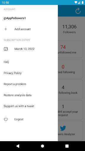 Followers Analyzer screenshot 4