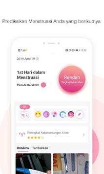 Kalender Haid Cherry – Lacak Siklus Menstruasi screenshot 1