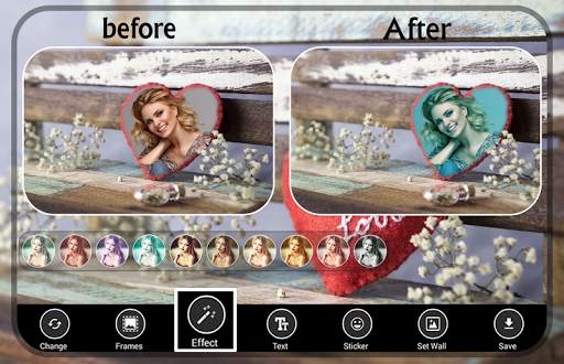 Lovely Photo Frames - romantic love overlay effect screenshot 3